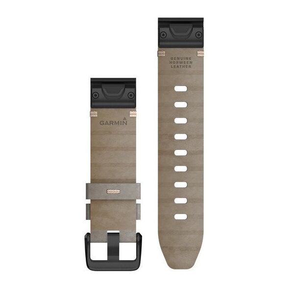 Garmin Pasek zamszowy na nadgarstek QuickFit 20 (ilasty / czarna sprzączka) (010-12876-00)