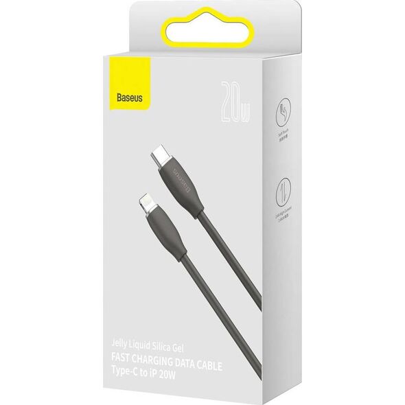 Kabel USB Baseus USB-C - Lightning 1.2 m Czarny (031114)