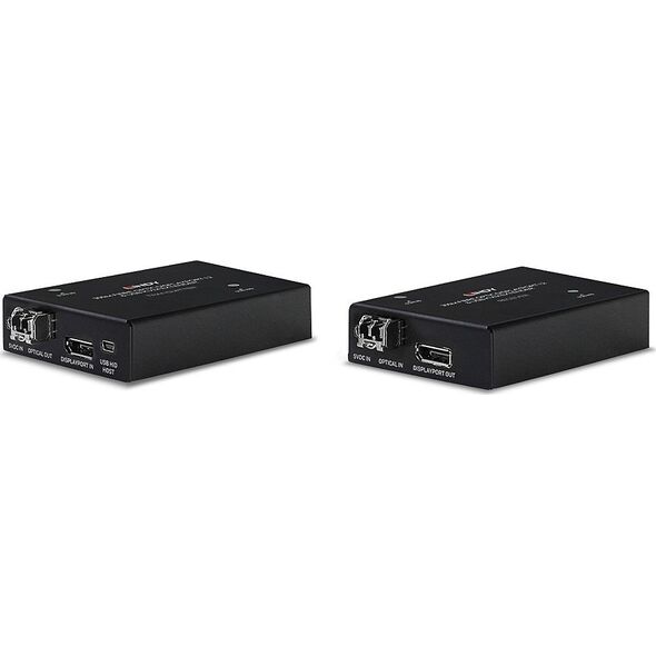 System przekazu sygnału AV Lindy Lindy 300m Fibre Optic DisplayPort 1.2 KVM Extender