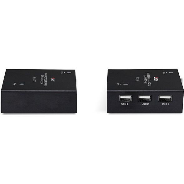 System przekazu sygnału AV Lindy Lindy 300m Fibre Optic DisplayPort 1.2 KVM Extender