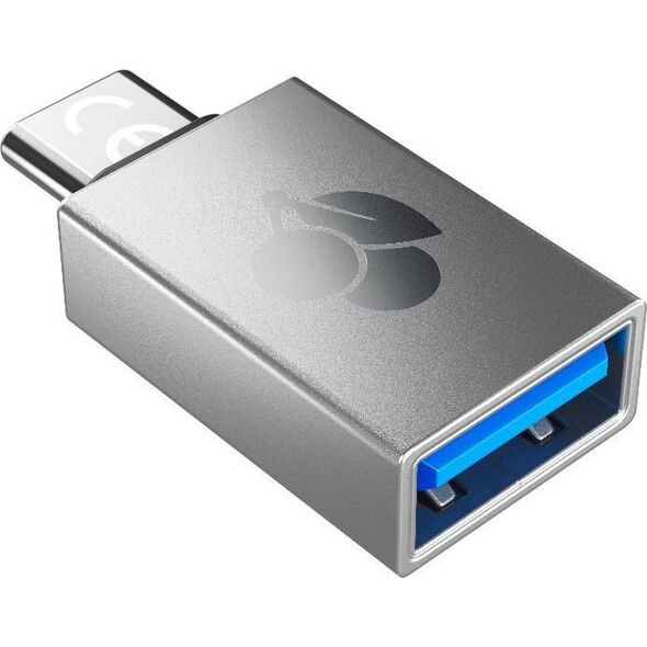 Adapter USB Cherry 61710036 USB-C - USB Srebrny  (61710036)