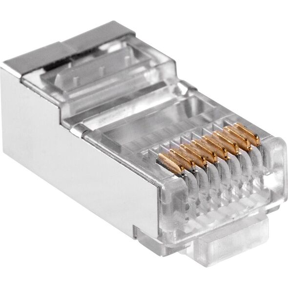 Wtyk telefon. RJ45 8P 8C +EKRAN