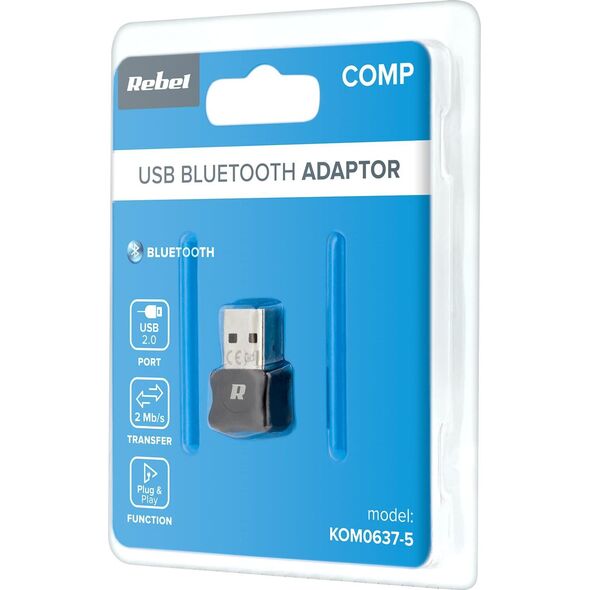 Adapter bluetooth Rebel Adapter Bluetooth 5.0 Rebel NanoStick