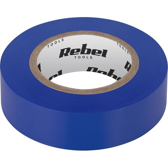 Rebel Taśma izolacyjna klejąca REBEL (0,13 mm x 19 mm x 10 yd) niebieska