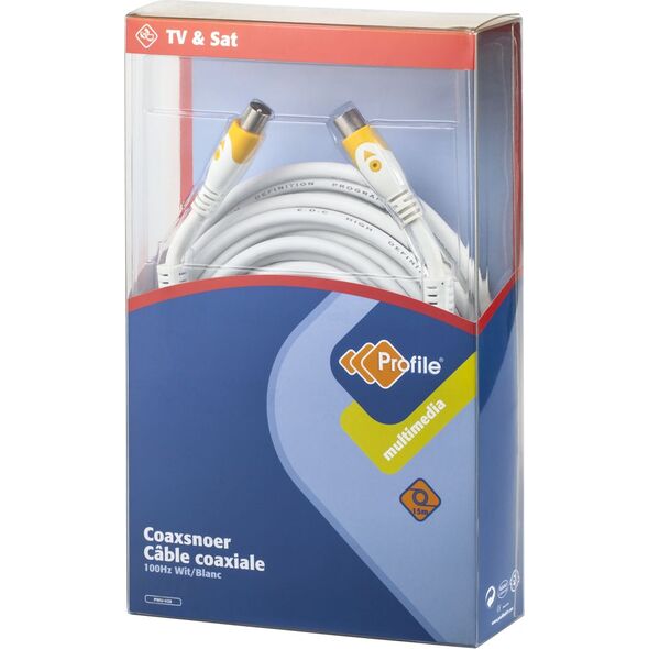 Kabel Antenowy 15m biały (KPO3970-15)