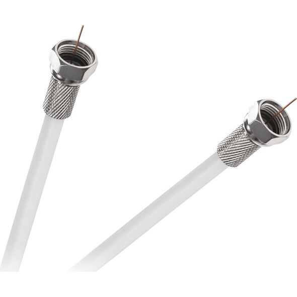 Kabel Antenowy (F) 5m biały (KPO2288-5)