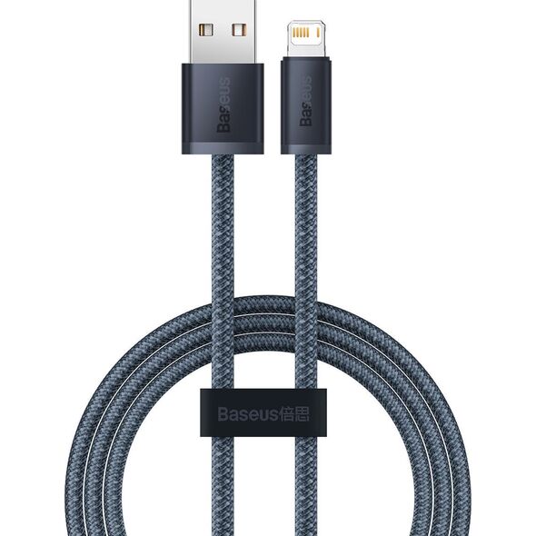 Kabel USB Baseus USB-A - Lightning 1 m Szary (CALD000416)