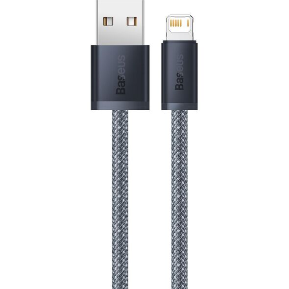 Kabel USB Baseus USB-A - Lightning 1 m Szary (CALD000416)