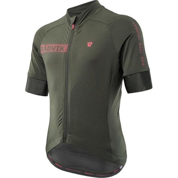 Radvik Koszulka rowerowa dziecięca Radvik Bravo Jrg zielony rozmiar 146