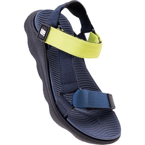 Bejo SANDAŁY I KLAPKI MILERI JR DARK SAPPHIRE/REFLECTING POND/LIME GREEN 35