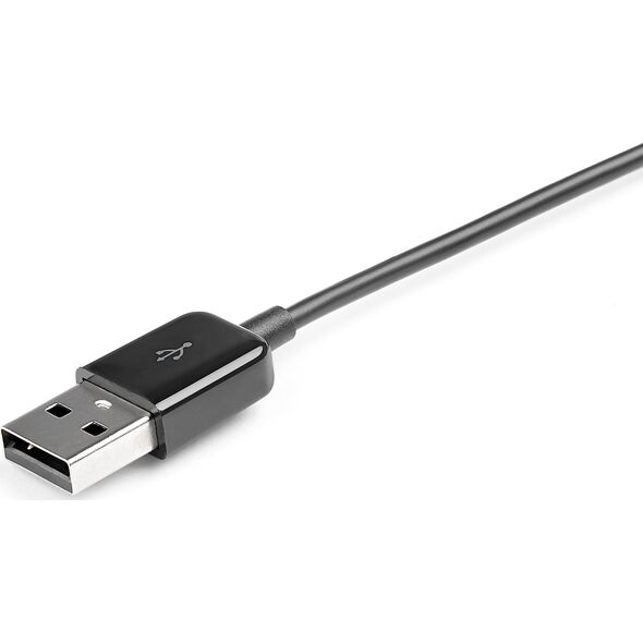 Kabel StarTech DisplayPort - HDMI + USB-A 3m czarny (HD2DPMM3M)