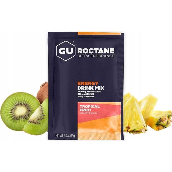 GU Roctane Energy Drink Mix Tropical Fruit 1 porcja (01/23)