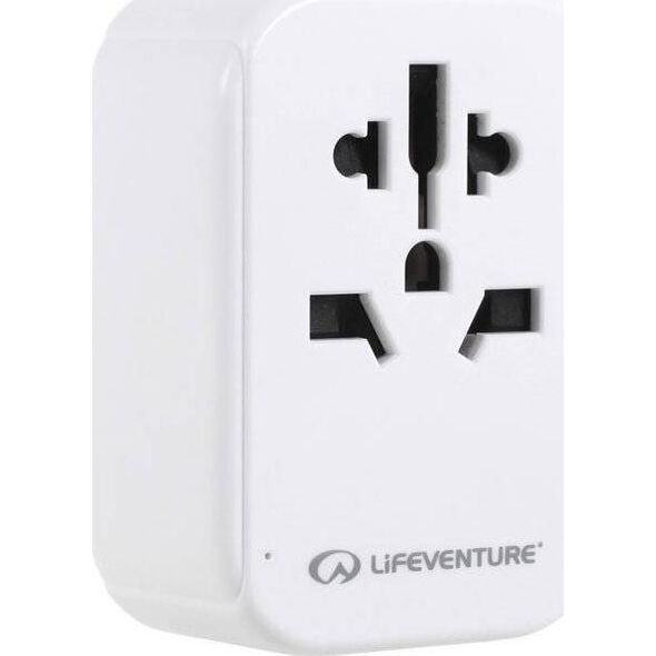 Lifeventure ADAPTER PODRÓŻNY USB / USB C LIFEVENTURE WORLD TO US TRAVEL