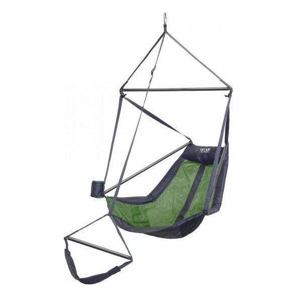 Eno Lounger Hanging Chair, Lime/ Charcoal