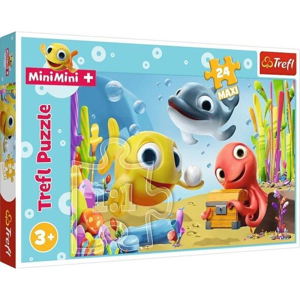 Trefl Puzzle 24 Maxi Wesoła Rybka TREFL