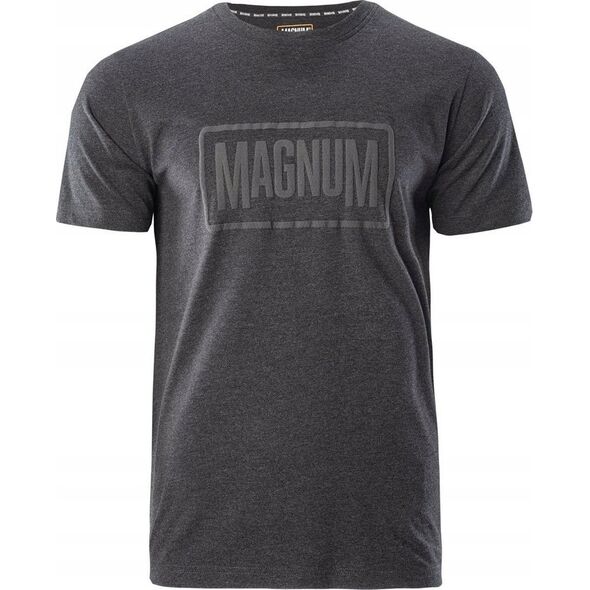 Magnum KOSZULKA MAGNUM ESSENTIAL T-SHIRT 2.0 BLACK MELANGE XL