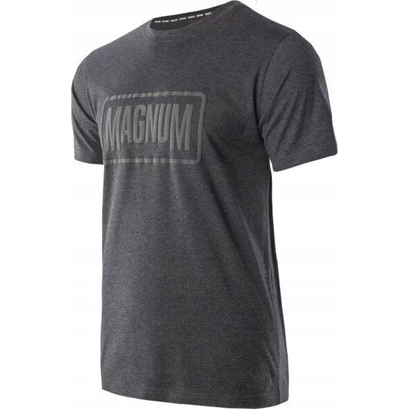 Magnum KOSZULKA MAGNUM ESSENTIAL T-SHIRT 2.0 BLACK MELANGE XL