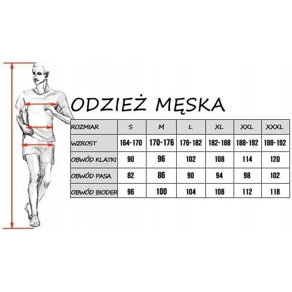 Hi-Tec KOSZULKA ROLIC BLACK XL