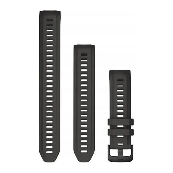 Garmin Pasek silikonowy na nadgarstek - seria Instinct 2S (grafitowy / grafitowa sprzączka) (010-13104-00)