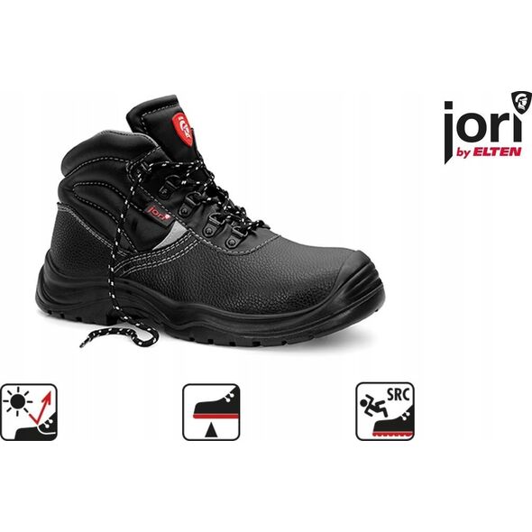 Elten Batai ELTEN Jori Basic Mid S3 SRC, juodi 44