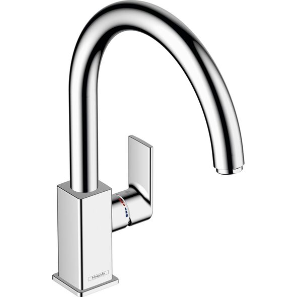 Bateria kuchenna Hansgrohe Vernis Shape M35 stojąca chrom (71871000)