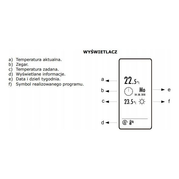 Euroster Regulator bezprzewodowy E4040txrx