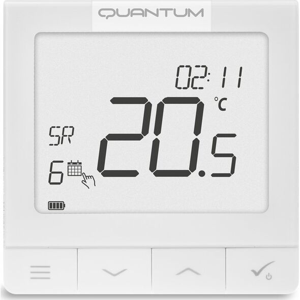 Salus Ultra-cienki podtynkowy regulator OpenTherm, 230V