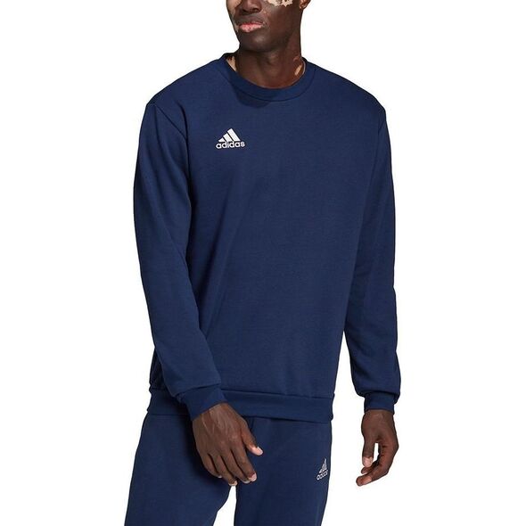 Adidas Bluza męska adidas Entrada 22 Sweat Top granatowa H57480 L