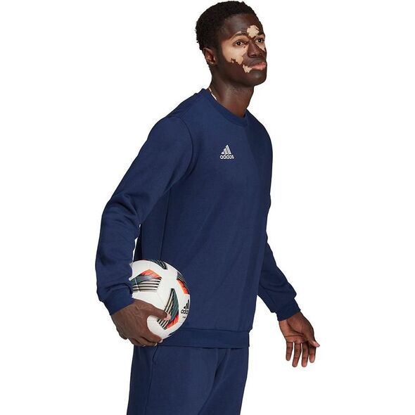 Adidas Bluza męska adidas Entrada 22 Sweat Top granatowa H57480 L