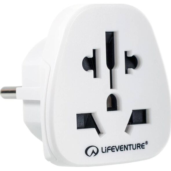 Lifeventure Adapter podróżny Lifeventure World to Europe Travel Adaptor Uniwersalny