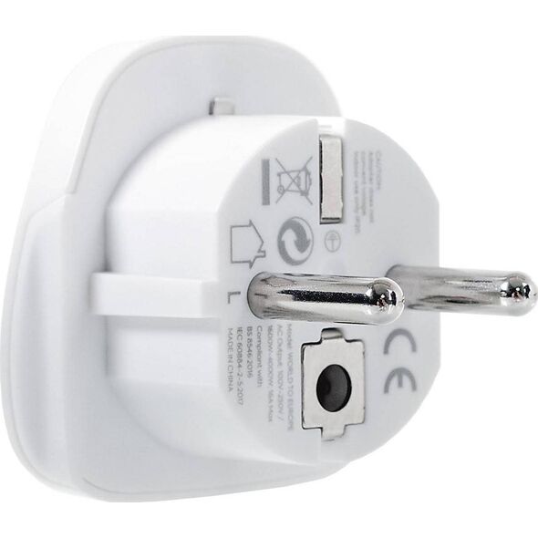 Lifeventure Adapter podróżny Lifeventure World to Europe Travel Adaptor Uniwersalny