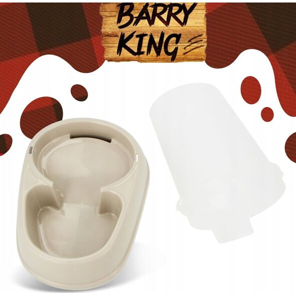 Barry King Karmidło i poidło automatyczne 2,5L , beżowe