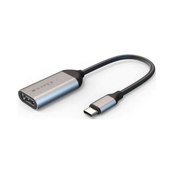 Adapter USB HyperDrive USB-C - HDMI Szary  (HD425A)