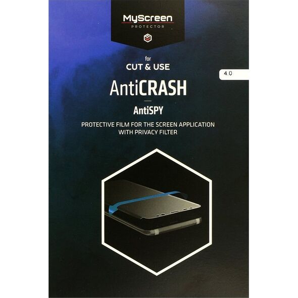 MyScreen Protector MS CUT&USE folia antiCRASH antiSPY 4.0 7"