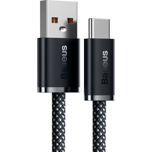 Kabel USB Baseus USB-A - USB-C 1 m Szary (CALD000616)