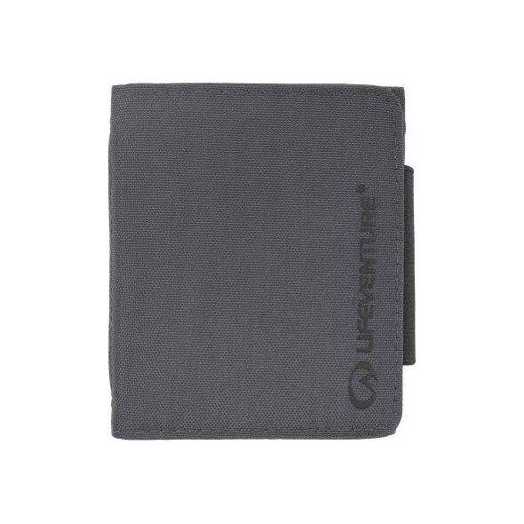 Lifeventure RFiD Charger Wallet with power bank, Recycled, Grey