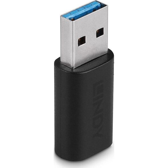 Adapter USB Lindy 41904 USB-C - USB Czarny  (41904)