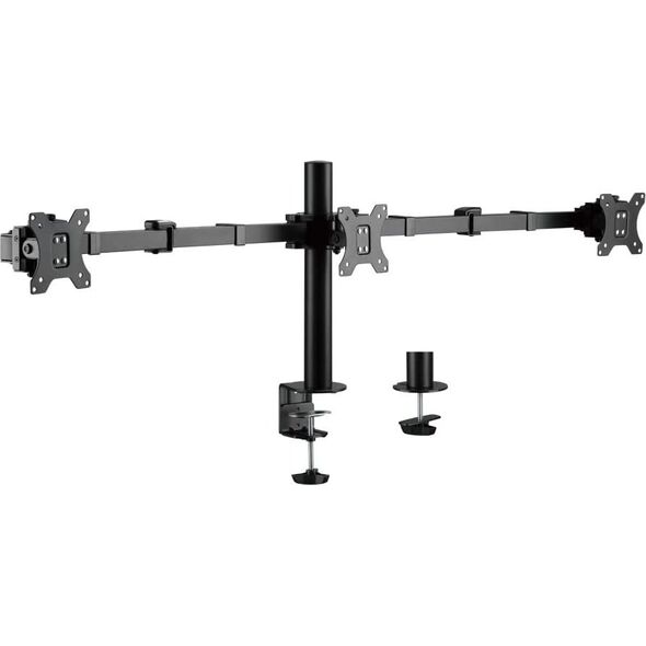 LogiLink Uchwyt biurkowy na 3 monitory 17" - 27" (BP0107)