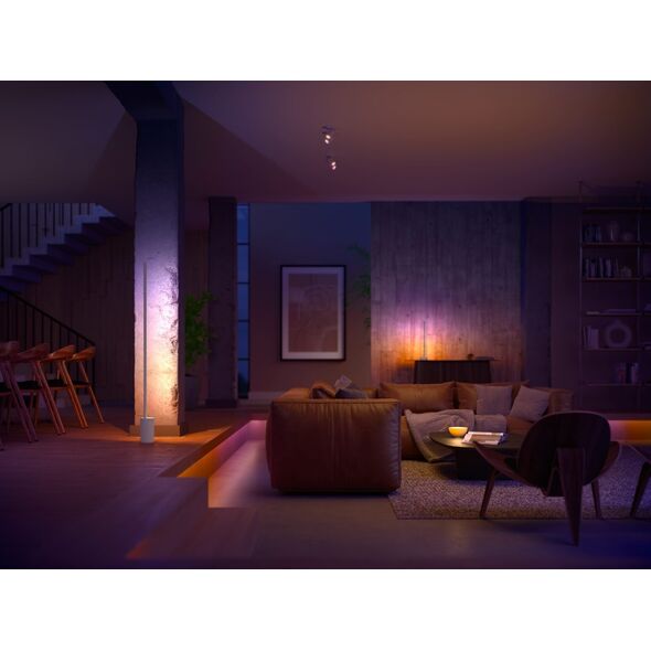 Lampa podłogowa Philips Philips Hue Signe gradient podłogowa biała