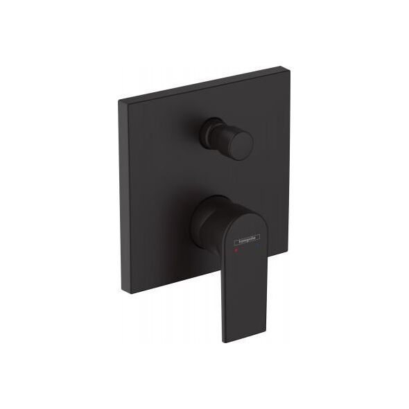 Bateria wannowa Hansgrohe Veris podtynkowe czarny (71468670)