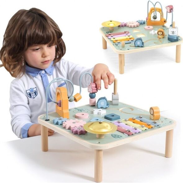 Viga Toys Viga PolarB Stół Stolik Edukacyjny Pętla Cymbałki Sensoryka