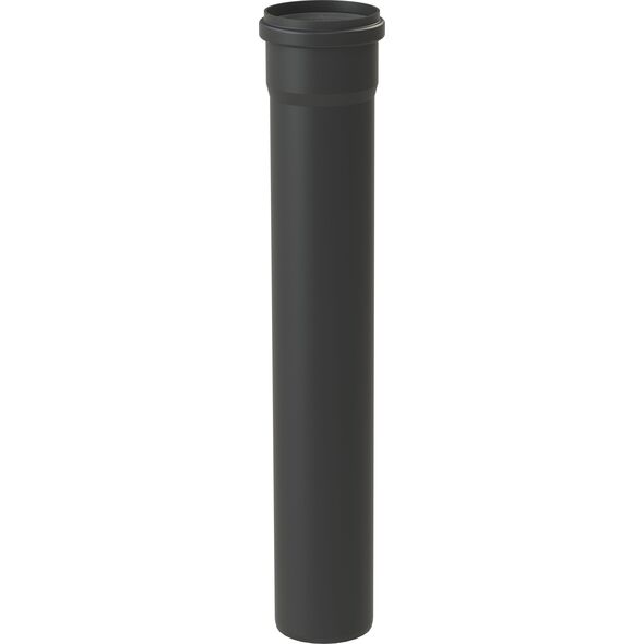 Almeva STARR Rura z kielichem 0,25m DN80 UV Stabilna Czarna