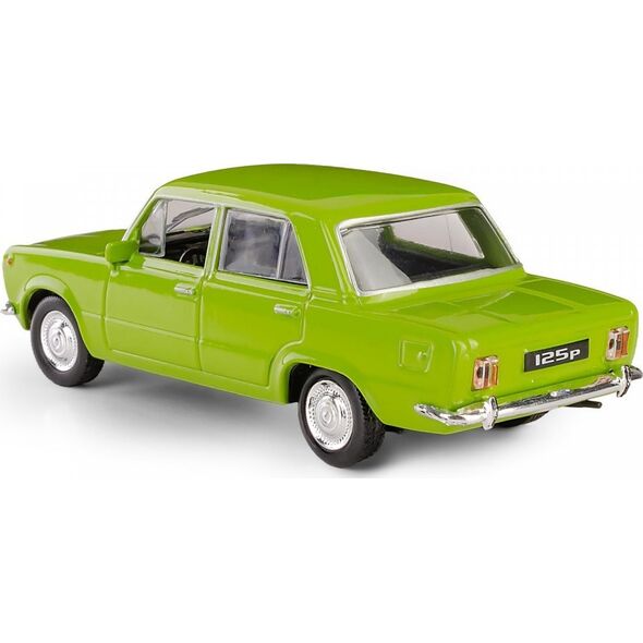 Pojazd PRL Fiat 125p zielony Daffi
