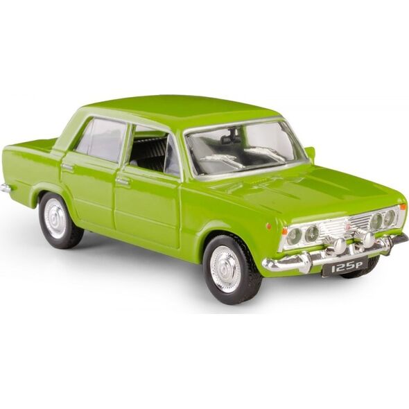 Pojazd PRL Fiat 125p zielony Daffi