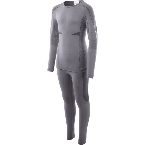Hi-Tec Bielizna termoaktywna dziecięca zestaw bluza + spodnie kalesony legginsy Hikro set Jr rozmiar 158/164