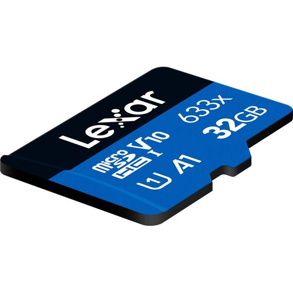 Karta Lexar 633x MicroSDHC 32 GB Class 10 UHS-I/U3 A1 V10 (LMS0633032G-BNNNG)