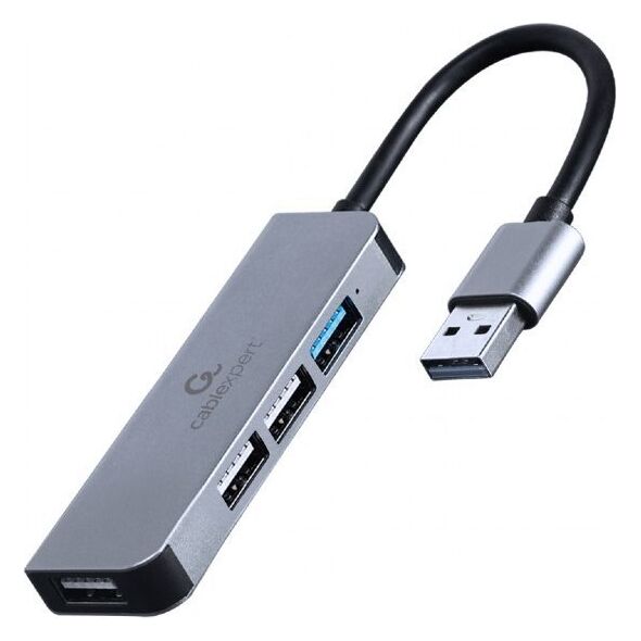 HUB USB Gembird UHB-U3P1U2P3-01 4x USB-A 2.0 3.2 Gen1 3.1 Gen1 (UHB-U3P1U2P3-01)