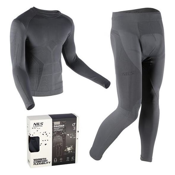 Nils Extreme BTZ0060 BIELIZNA TERMOAKTYWNA MĘSKA ZESTAW L/XL RAGNAR NILS