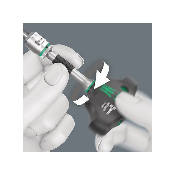 Wera WKRÄTAK Z RÄKOJEÅCIÄ POPRZECZNÄ T, SERIA 400,1/4''*45MM