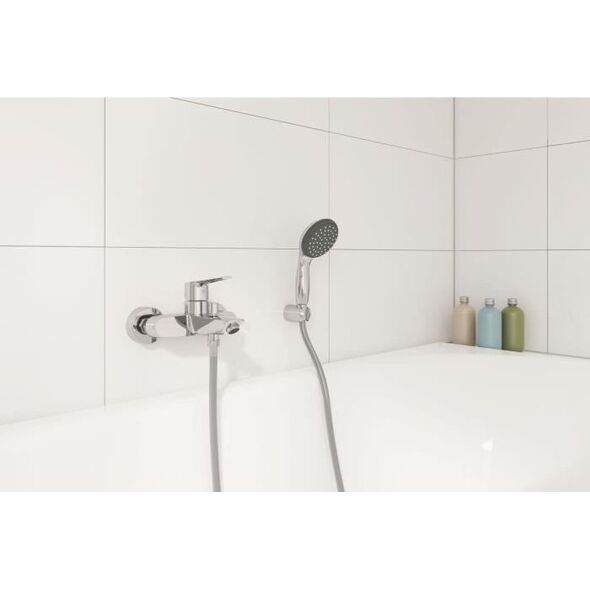 Bateria wannowa Grohe GROHE - Jednouchwytowa bateria wannowo-natryskowa - nascienna